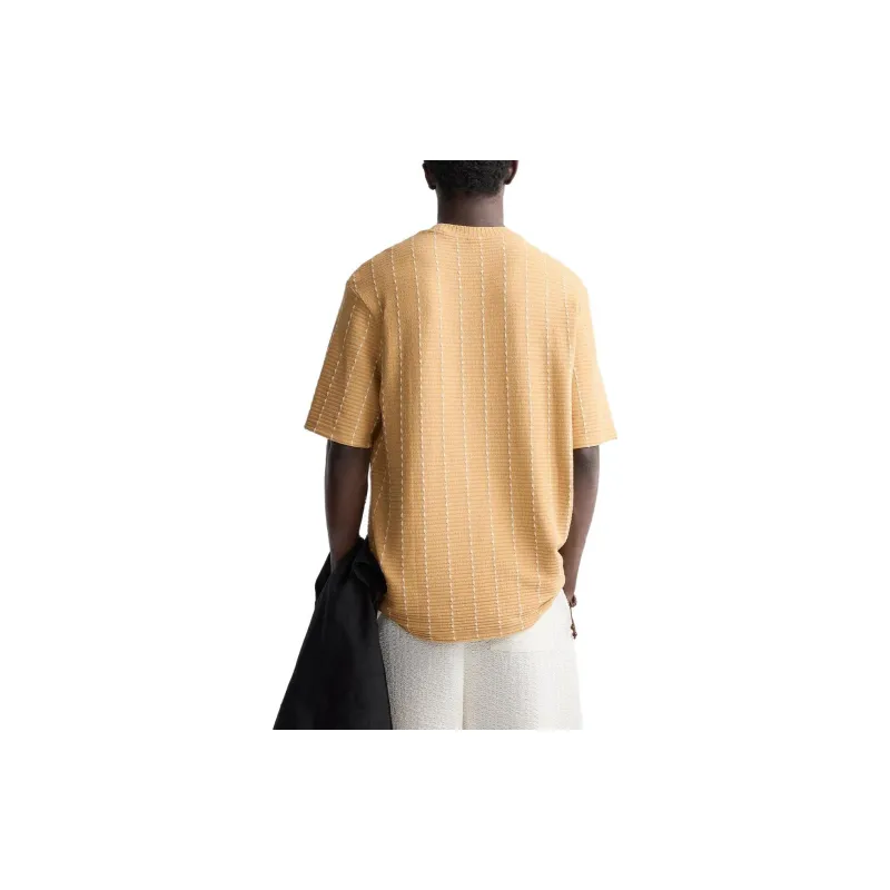 ZARA T-Shirt Men's Mustard Yellow-3