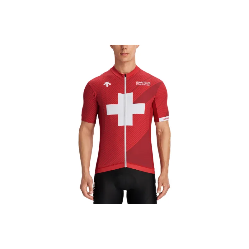 DESCENTE Triathlon Jackets & Coats Men's Red-2