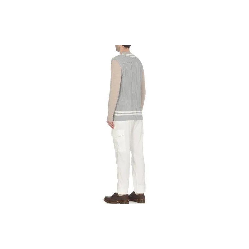 Eleventy Vests Men Gray-2