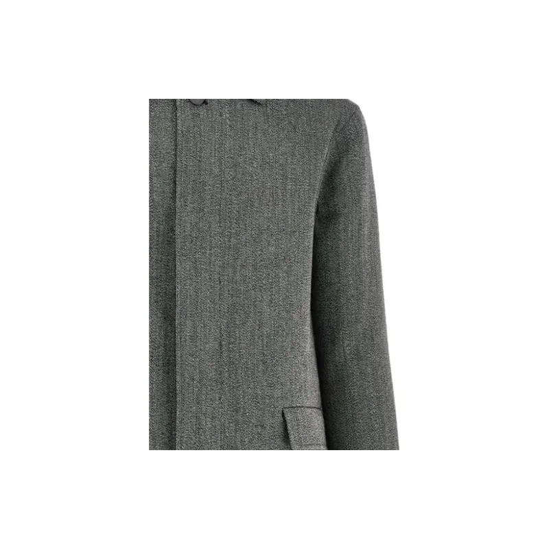 FERRAGAMO Sports Single-breasted Coat-4