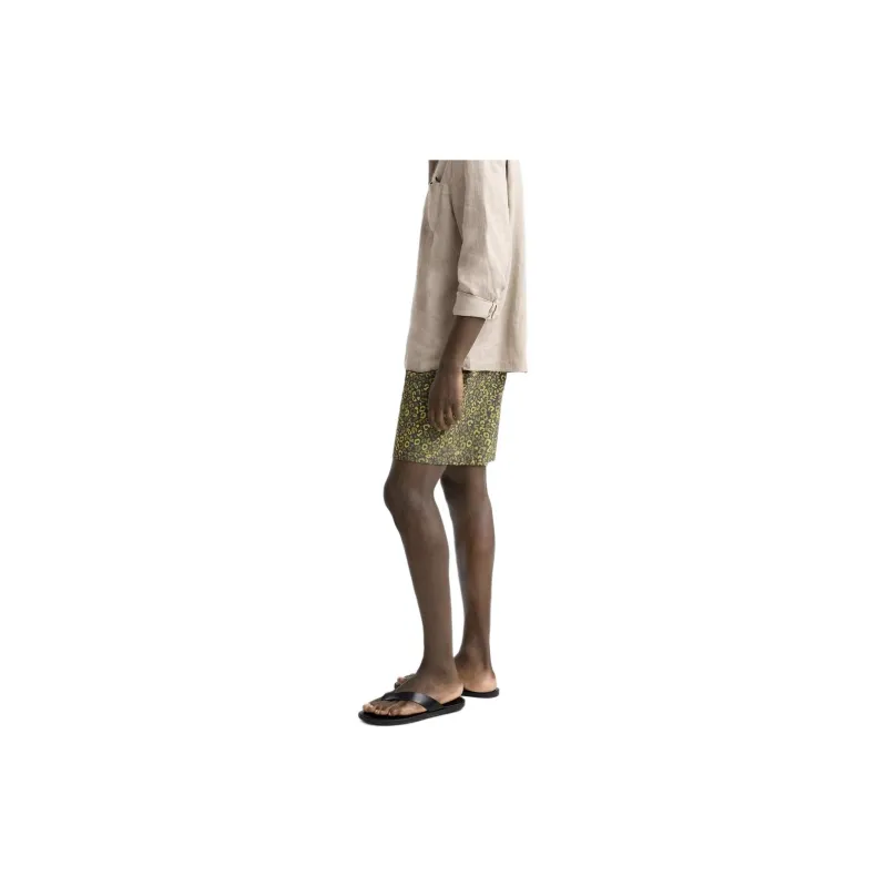 ZARA Swimming Shorts Men's Grass Green-4