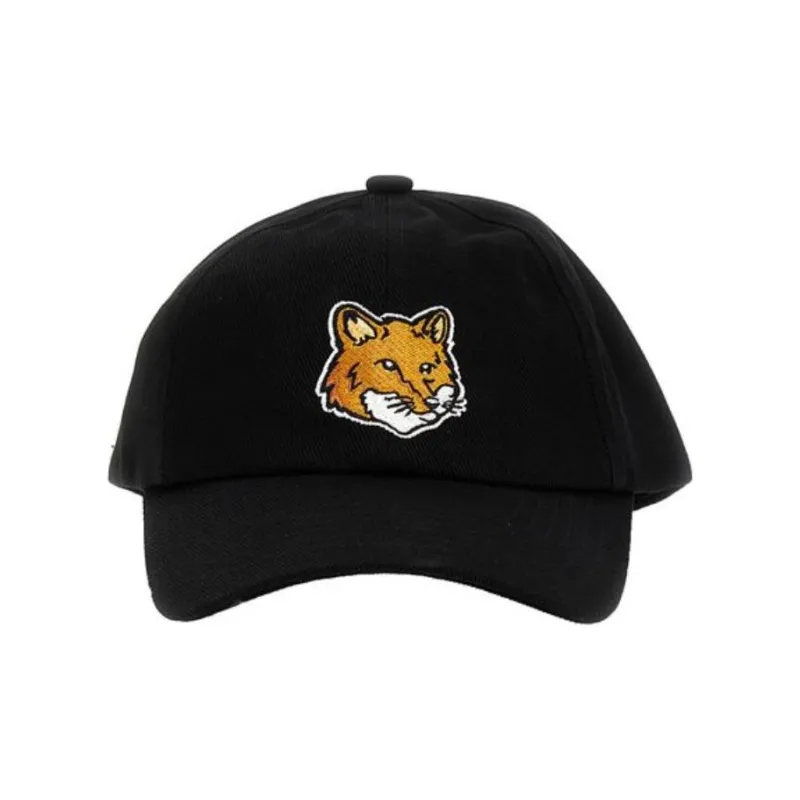 Maison Kitsune Logo Embroidered Baseball Cap-0