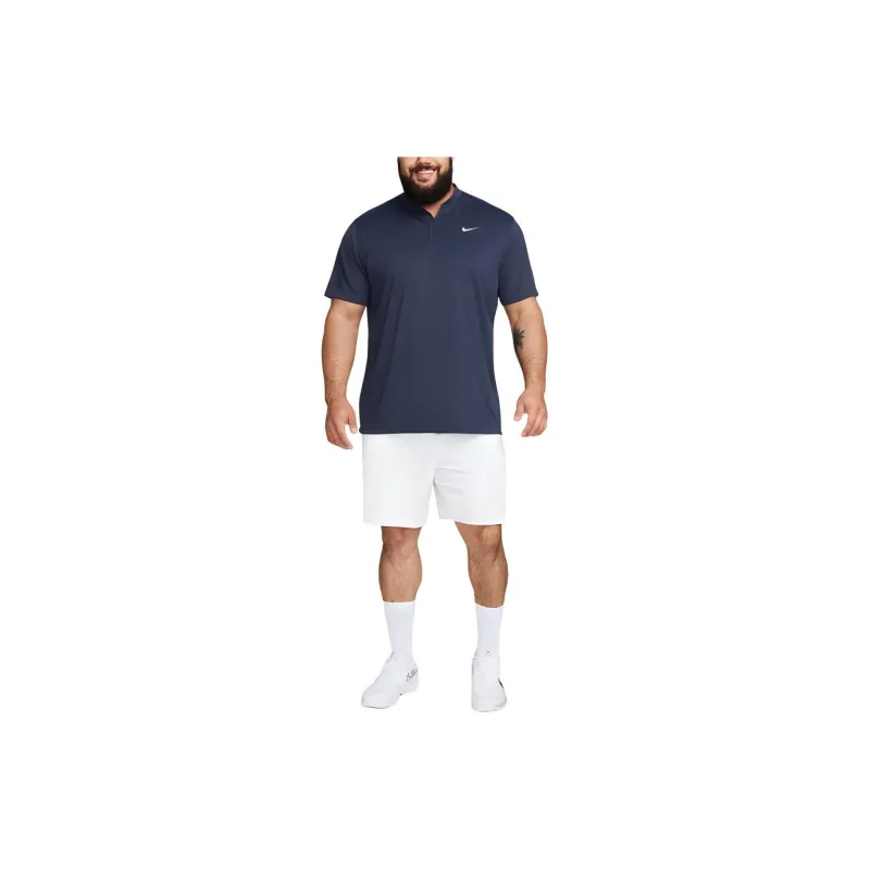 Nike Polo Shirts Men Marine Blue-5