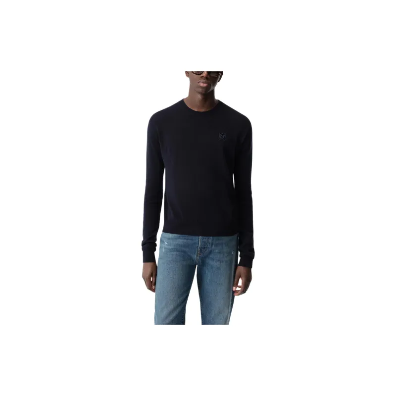AMIRI FW24 Cashmere Sweater Men's Marine Blue-1