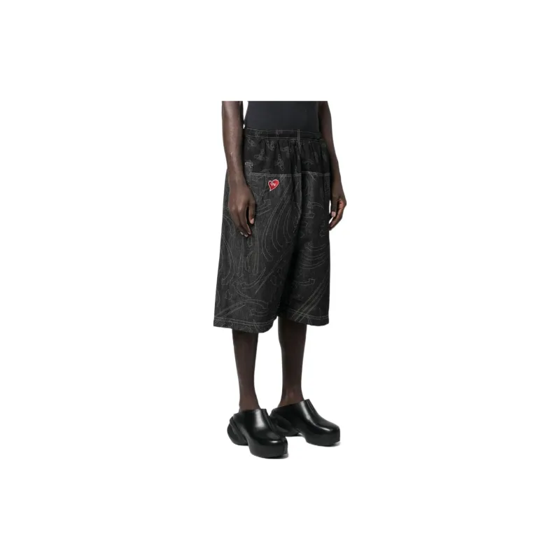 Vivienne Westwood Casual Shorts Men Black-2