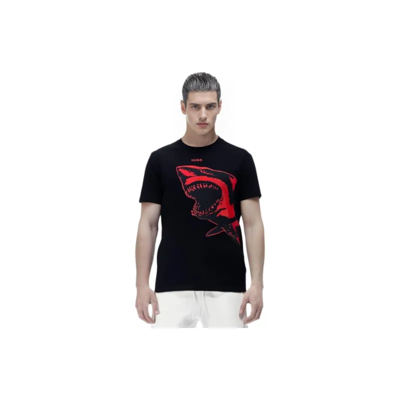 HUGO BOSS T Shirts Men Black-1