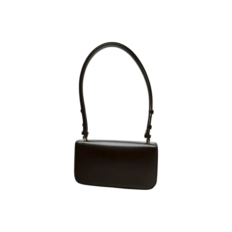 ZARA PU Shoulder Bag Small Size Women's Black-4