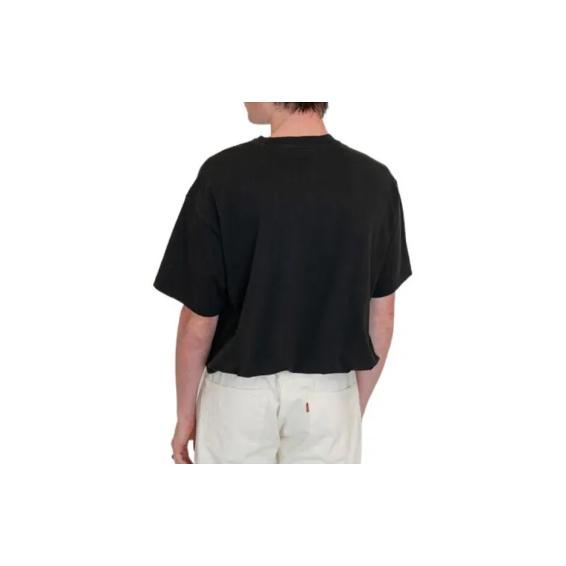 Levis Straight T Shirt Unisex Black-4