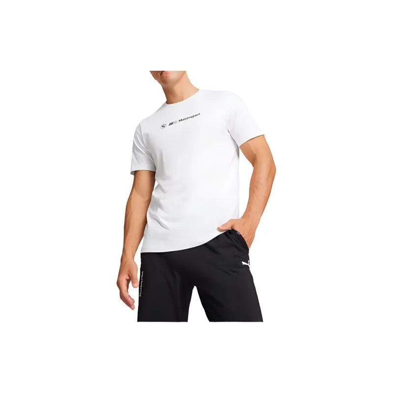 PUMA BMW M Motorsport T Shirt Men's White-2