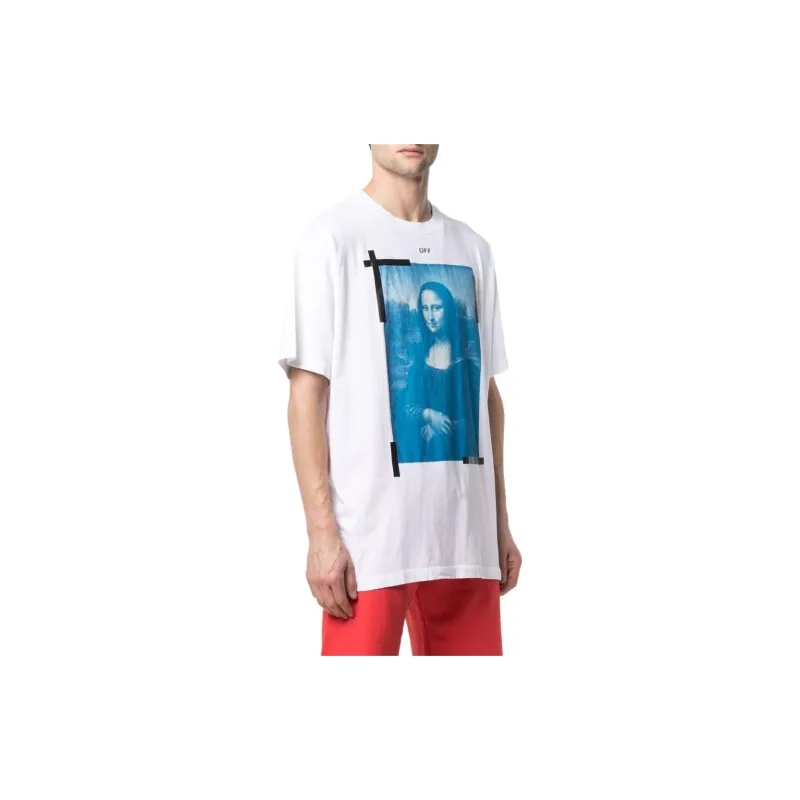 OFF WHITE T Shirts Men White-3