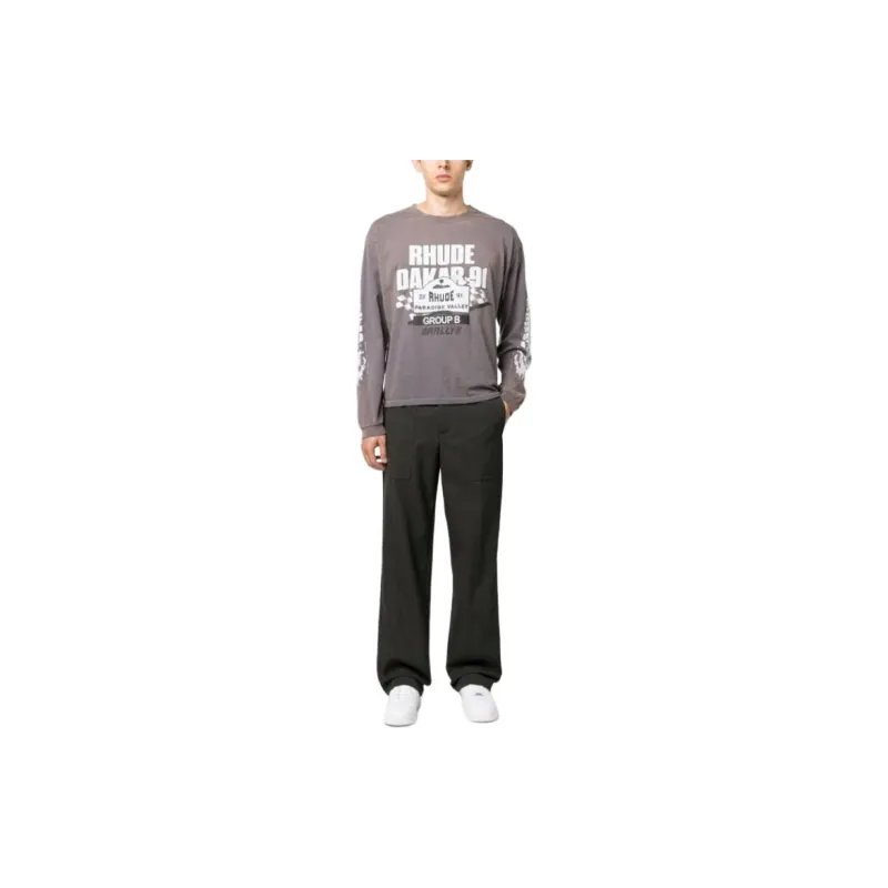 RHUDE Dakar 91 Long Sleeve Tee-1