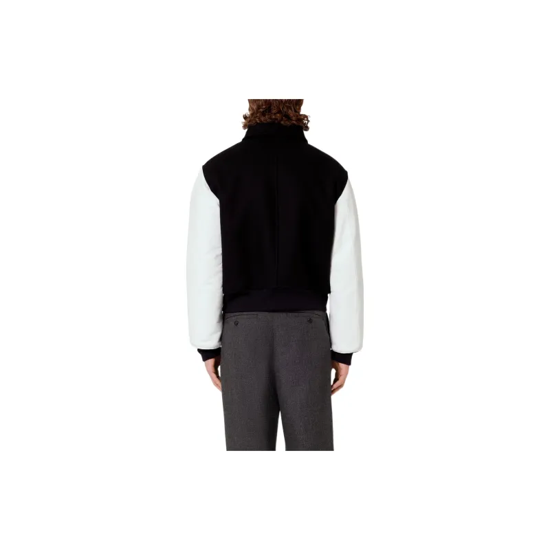 Ami Paris Ami De Coeur Patch Teddy Jacket-2