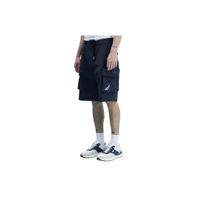 NAUTICA Cargo Shorts Men's Navy Blue-3