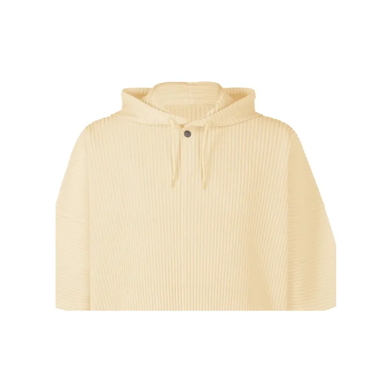 Homme Plissé Issey Miyake Sweatshirt Men's Vanilla White-1