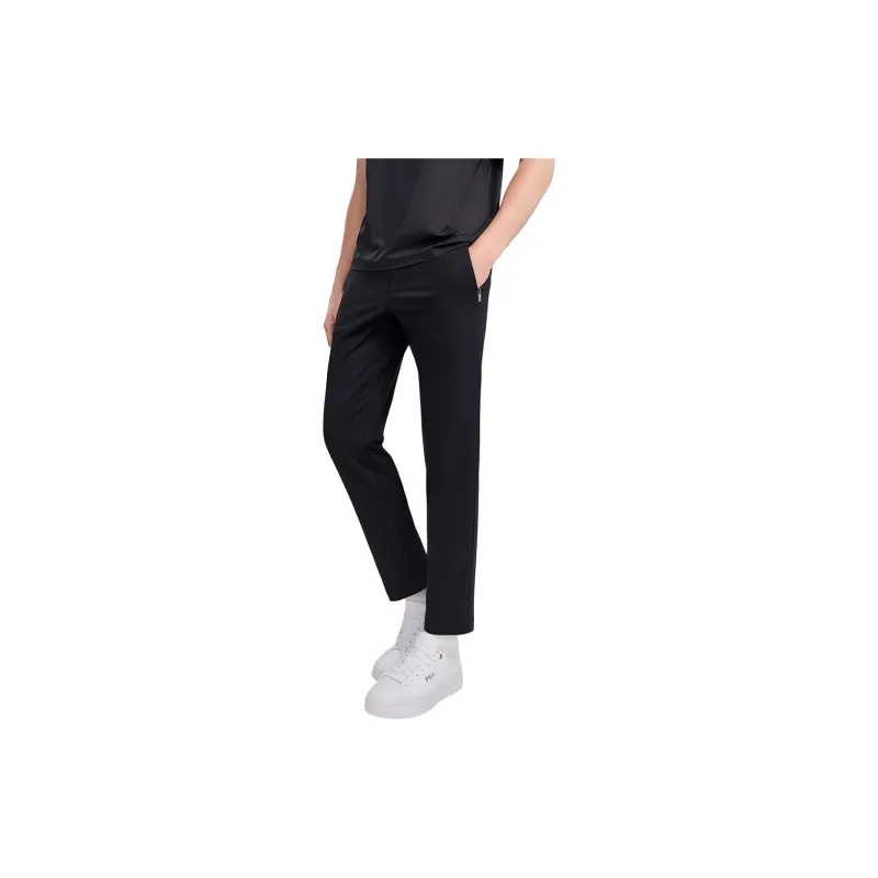 FILA Casual Pants Men Jet Black-4