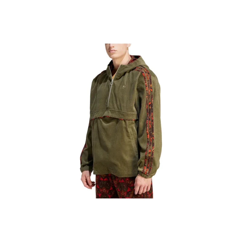 Adidas Originals Jackets Coats Men's Strata Olive Green-2