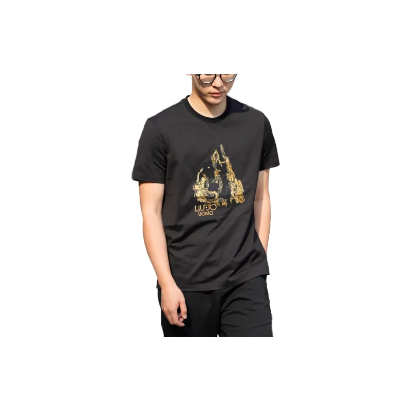 LIU·JO UOMO SS21 T Shirt Men's Black-2