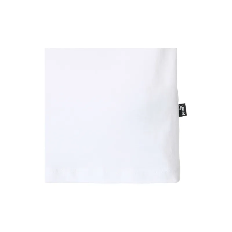 PUMA ESS T Shirts Women's White-4