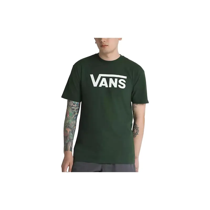 Vans T-Shirts Unisex Olive Green-4