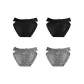 4 Pack (Black+Black+Gray+Gray)
