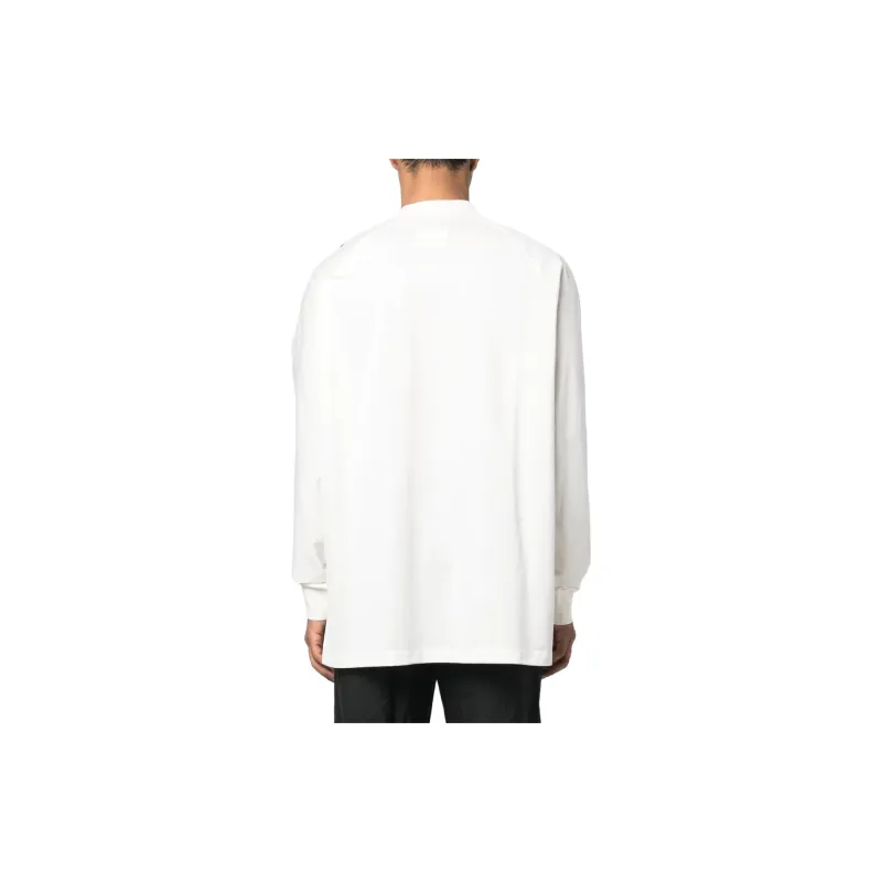 Y-3 Long-Sleeved Logo Printed T-Shirt-2