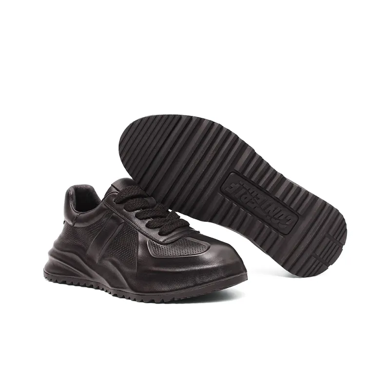 Daying Slip Resistant, Abrasion Resistant, Breathable, Height Increasing Low Top Chunky Sneakers Men's-17