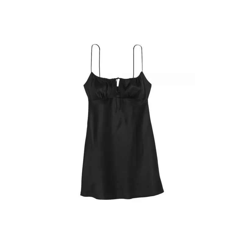 Victoria's Secret Nightgown Women's Black-0
