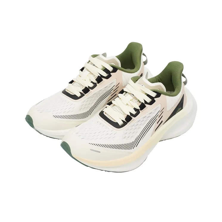 MINEPAIR Anti Slip Wear Resistant Low Top Casual Shoes Unisex Apricot Green Pine-4