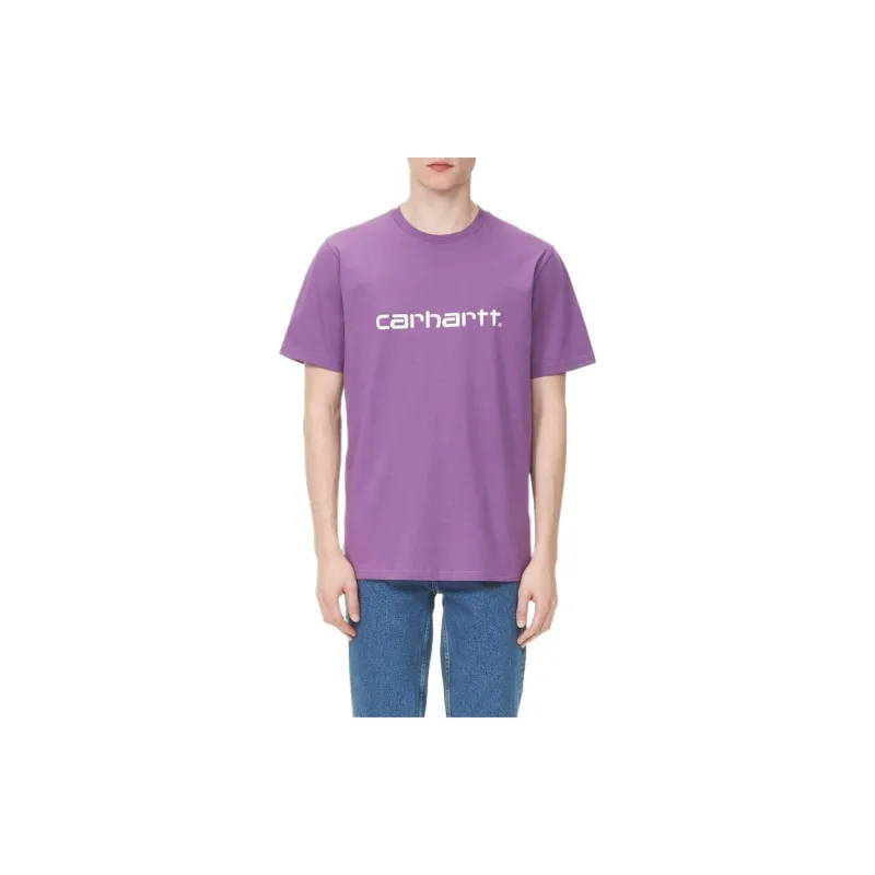 Carhartt WIP T Shirts Men Purple-1