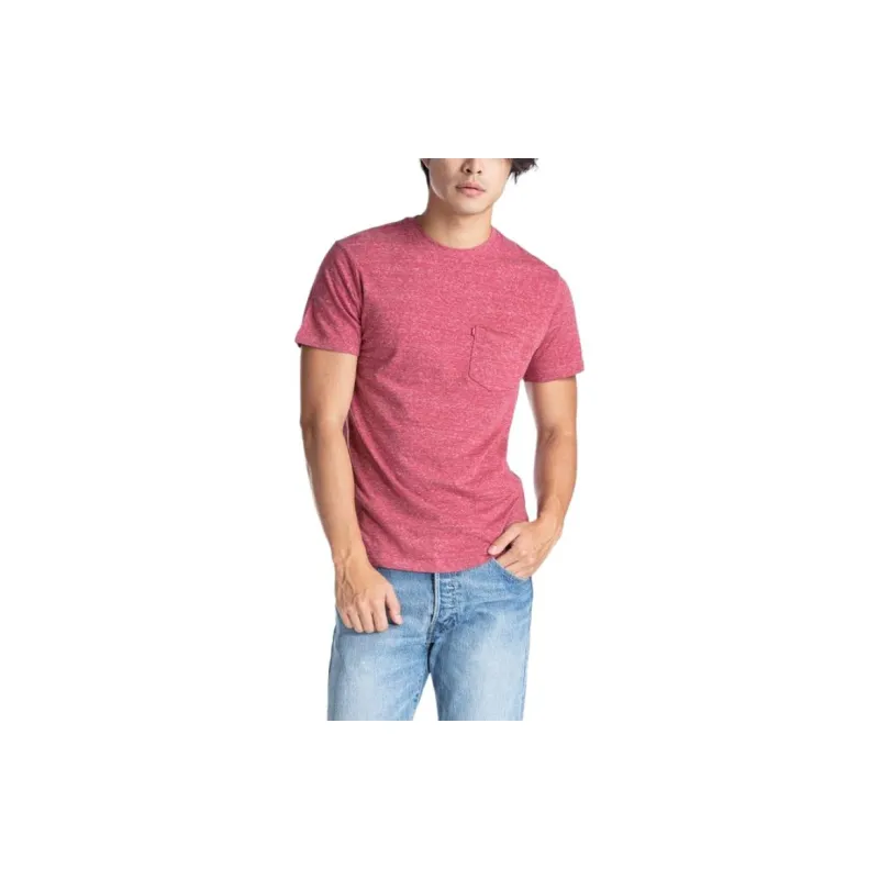 Levi's Regular T Shirt Men's Burgundy-2
