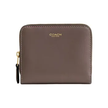 COACH Delicate Calfskin Wallet Women's Light Brown