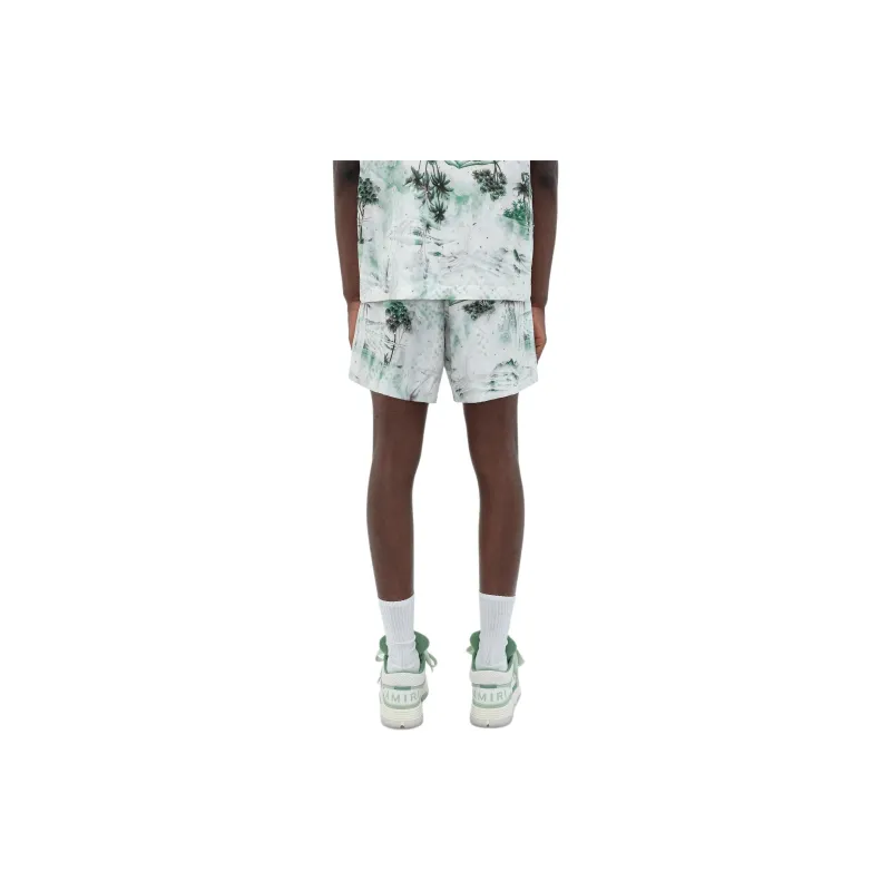 AMIRI Casual Shorts Men's Green-2