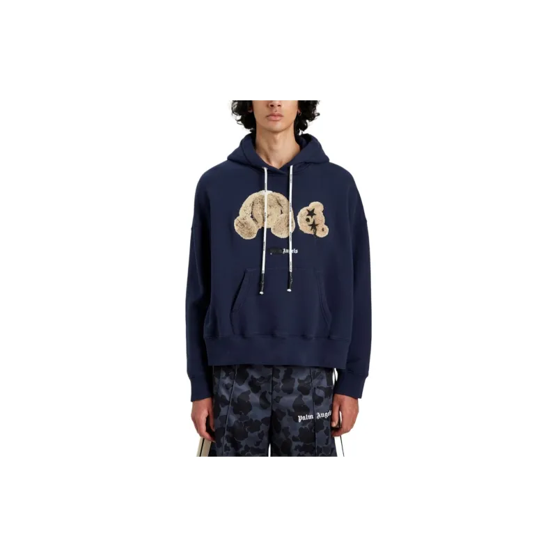 PALM ANGELS Sweatshirts Men Blue-2