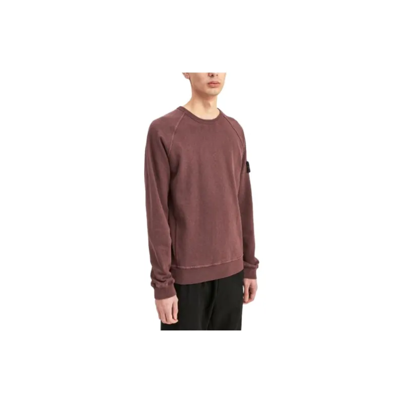 STONE ISLAND SS24 Sweatshirt Men's Burgundy-1