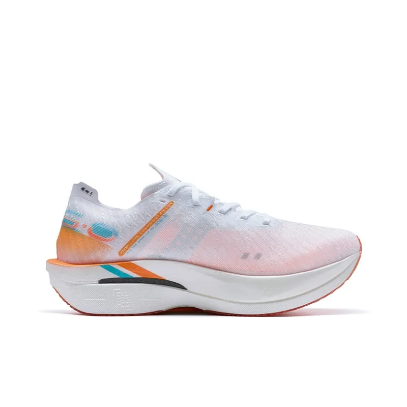 XTEP 160X 6.0 Anti-Slip And Wear-Resistant Rebound Low-Top Marathon Running Shoes Women's Lumine Color Scheme-6