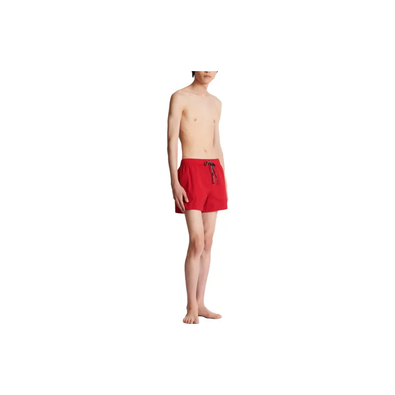BALMAIN Logo print Swim Shorts-3