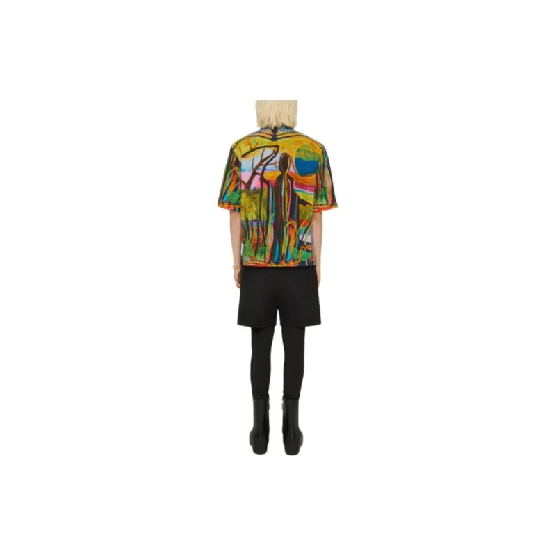 Givenchy Boxy Fit Shirt With Hawaiian Collar-2