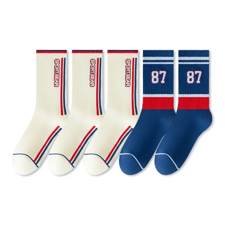 ROBINHOOD Mid Calf Socks Women's 5 Pack-6