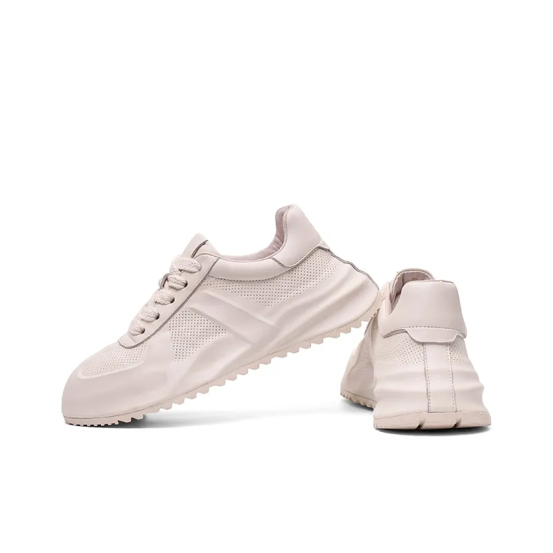 Daying Slip Resistant, Abrasion Resistant, Breathable, Height Increasing Low Top Chunky Sneakers Men's-10