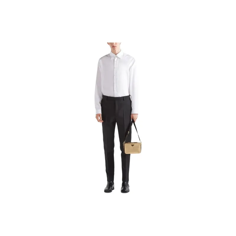 PRADA Button Up Long Sleeved Shirt-1