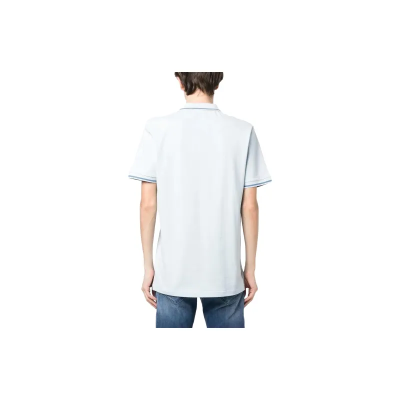 HUGO BOSS Polo Shirts Men Light Blue-2