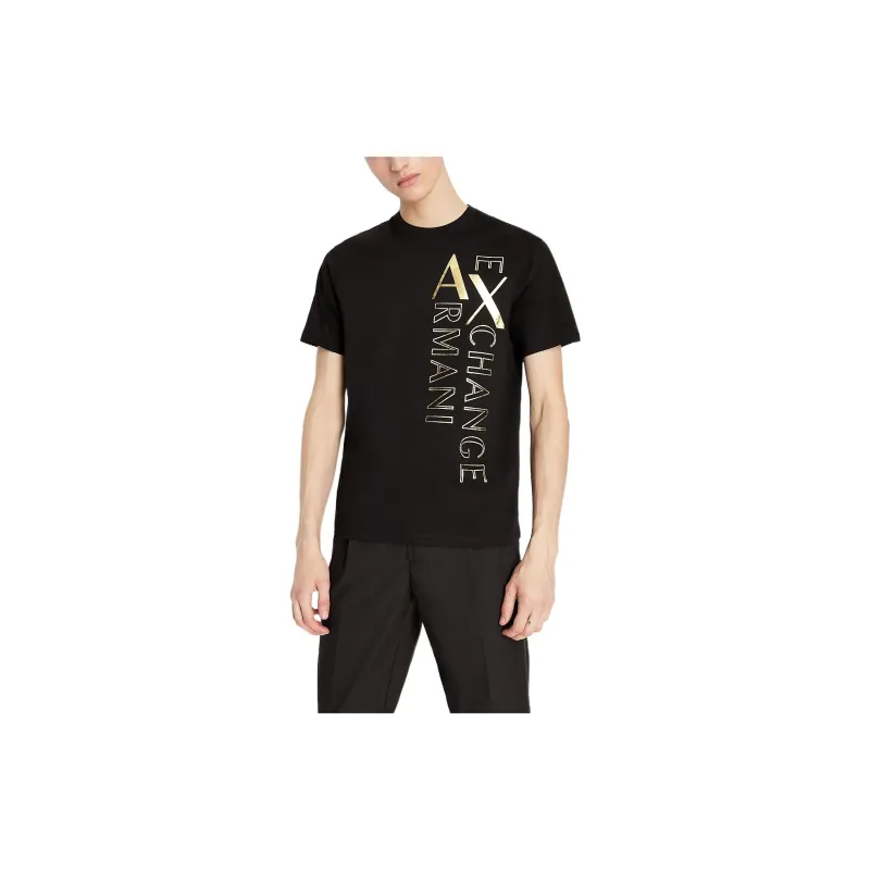 ARMANI EXCHANGE T-Shirts Men Black-1