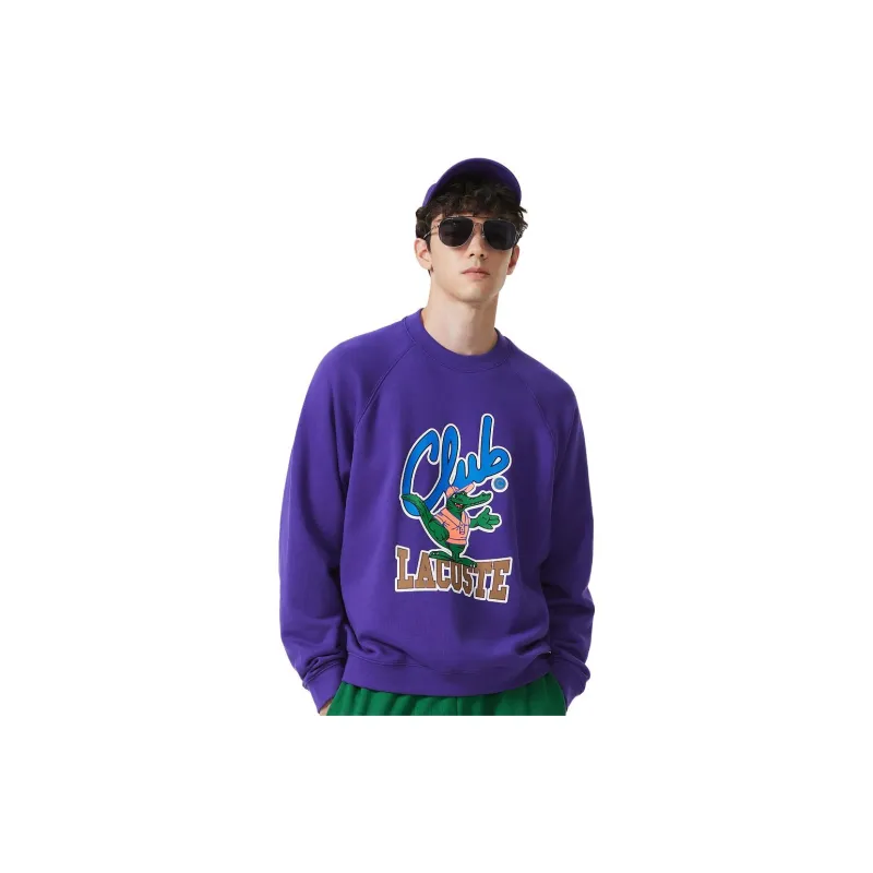 LACOSTE Graphic-print Sweatshirt-5