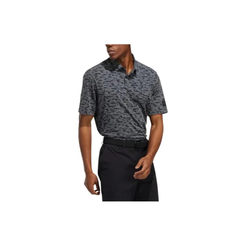 Adidas Polo Shirts Men Gray-2