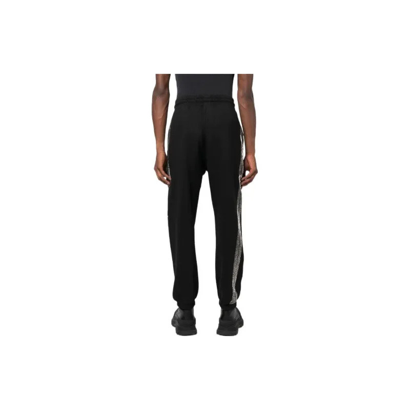 PALM ANGELS Logo Printed Drawstring Track Pants-3