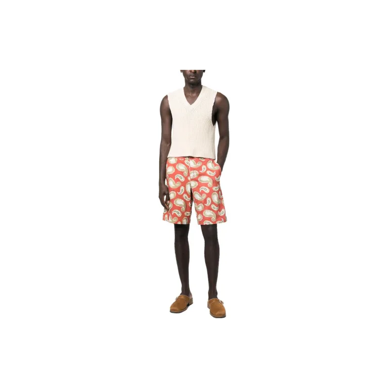 Jacquemus Le Short Pingo Paisley print Shorts-2