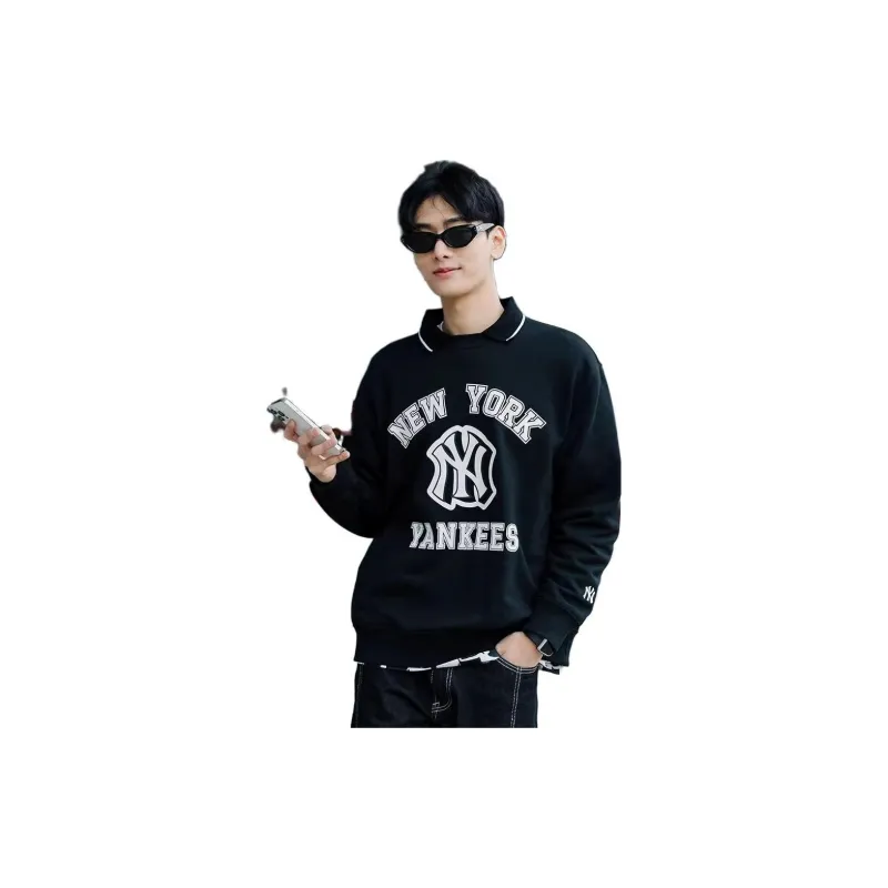MLB New York Yankees Sweatshirt Unisex Black-6