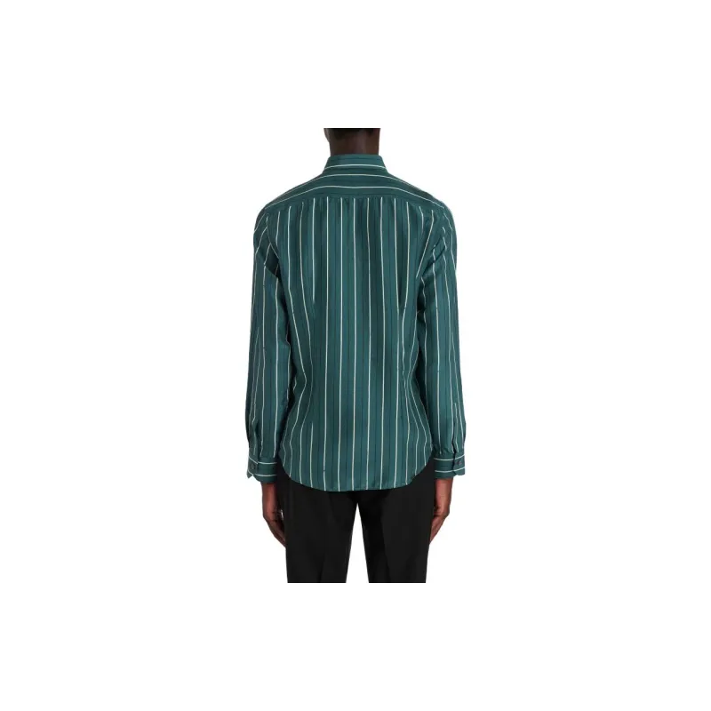 Paul Smith Shirts Men Green-3