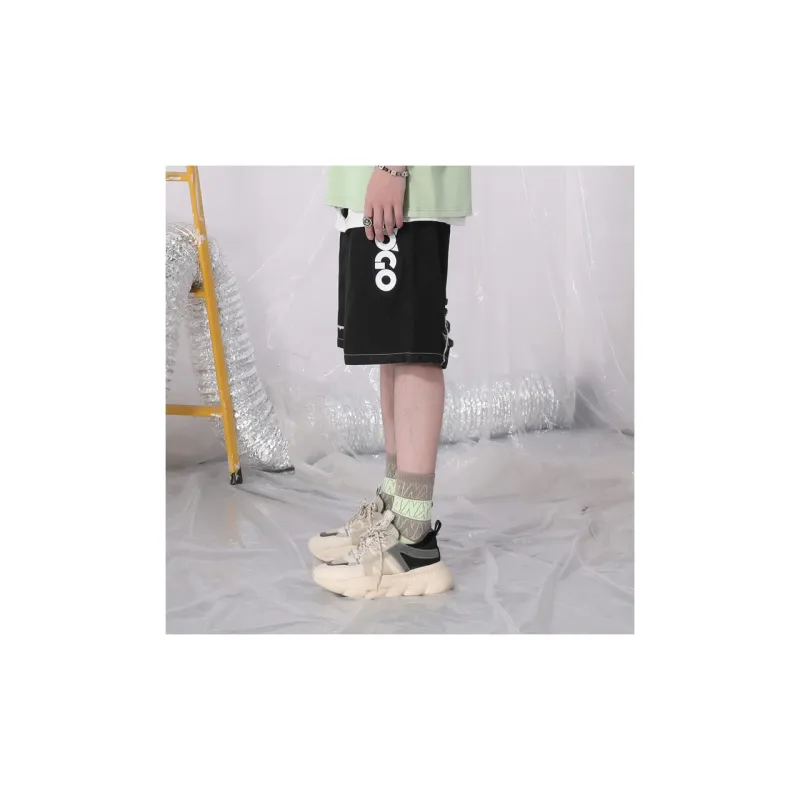 XXGOGO Loose Fit Shorts Unisex Black-4