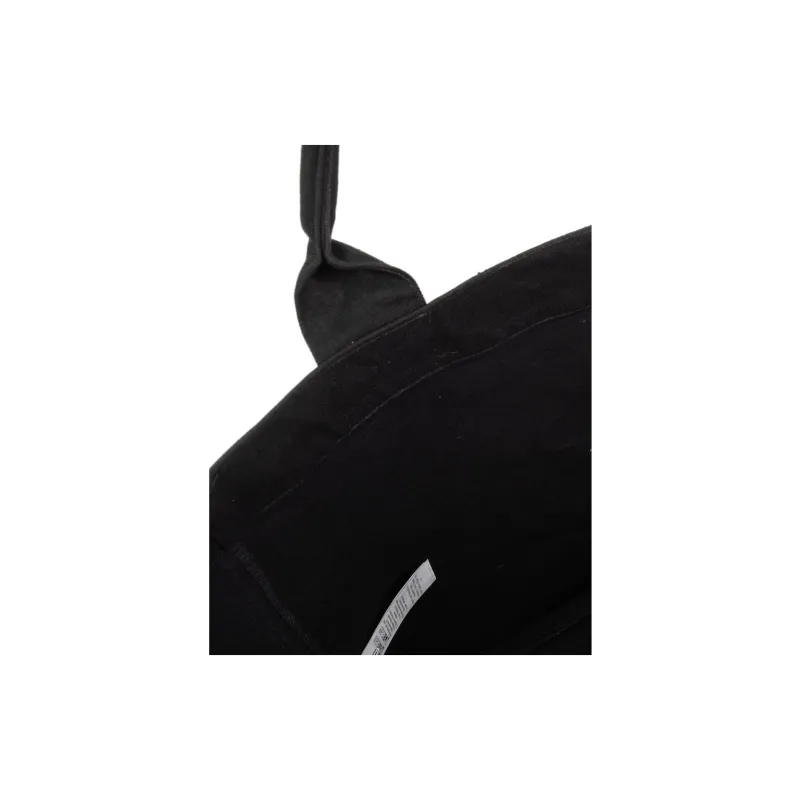 GANNI Recycled Cotton Tote Bag Shopping Bag Handbag Women's Black-4